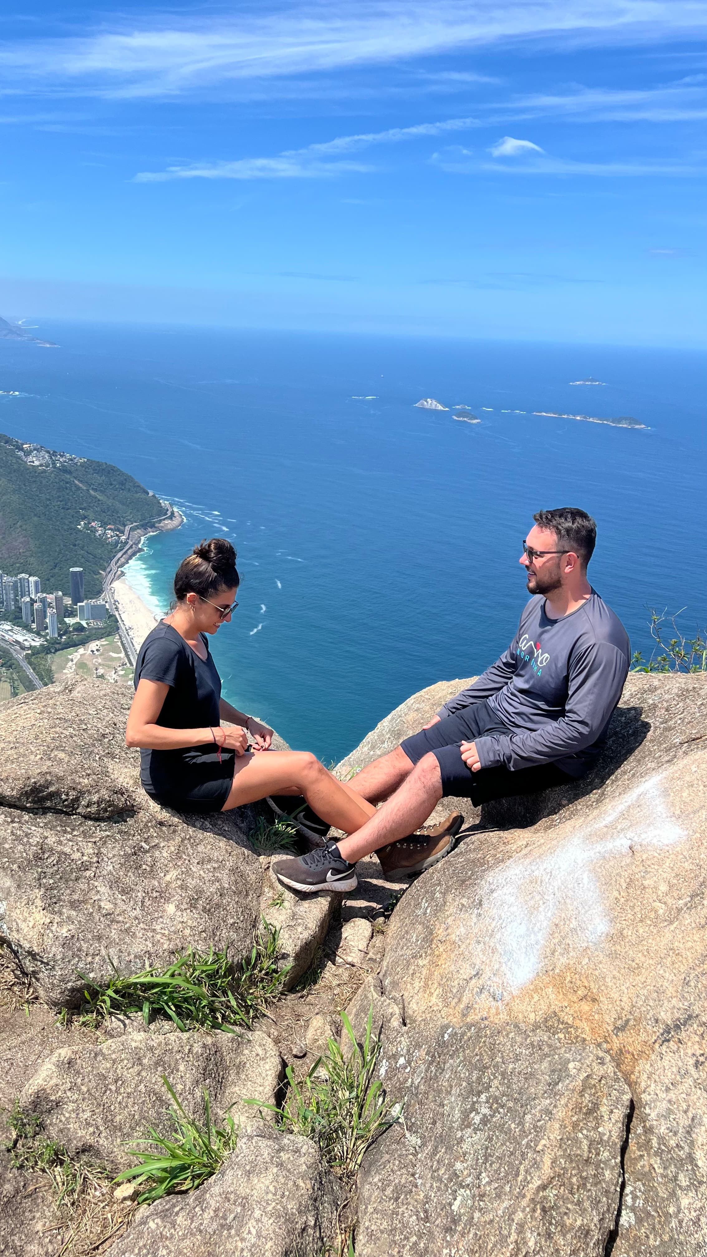 Andressa e Bruno em algum lugar do Piauí